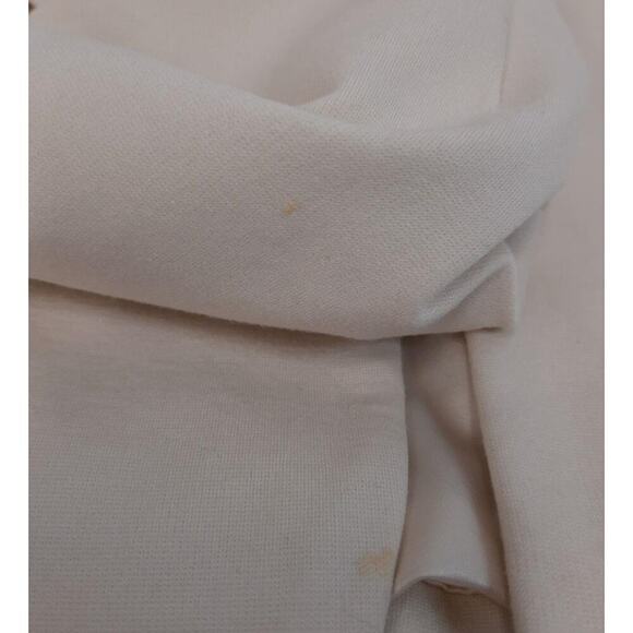 Naf Naf Paris Cream Open Front Cropped Blazer Women's Size S $120 - Picture 5 of 5